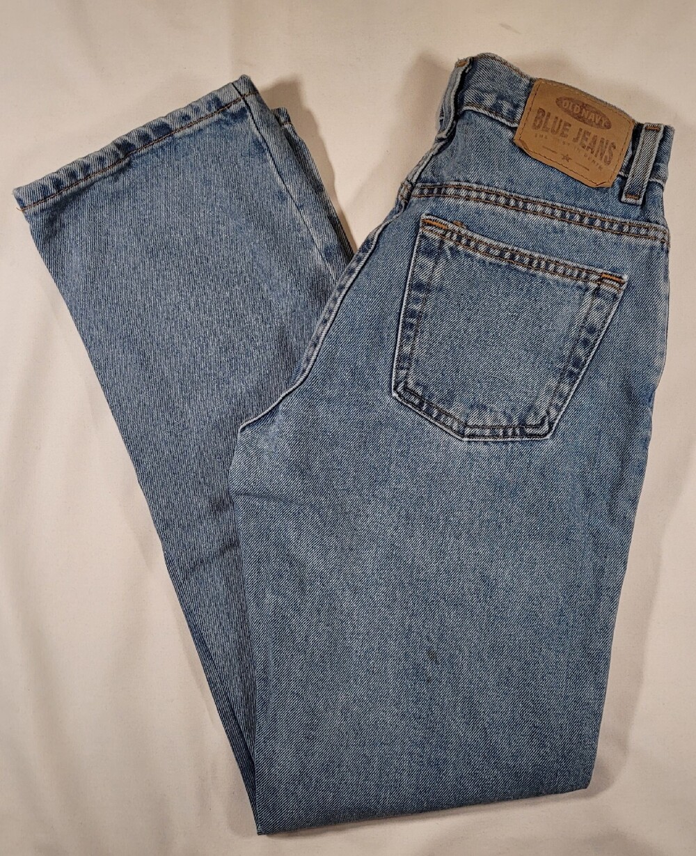 Old Navy Starlite Women's Size 2 Reg Button Fly Jeans Lt Blue Denim *Fits Sz 0-2